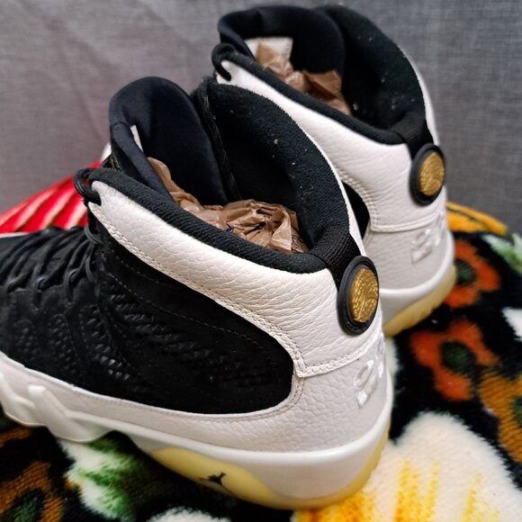 %Air Jordan 9 IX Retro City of Flight All Star Black White Men Sz 10 / AJ18